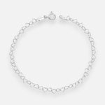 Pulsera Corazones Entrelazados