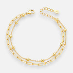 Pulsera Doble Tradicional Esferas