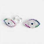 Aro Ojo Turco Circones Multicolor