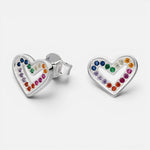 Aro Corazón Circones Multicolor