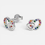 Aro Corazones Circones Multicolor