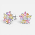 Aro Flor Circones Baguette Multicolor