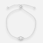 Pulsera Ajustable Veneciana Esfera Satinada