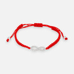 Pulsera Hilo Rojo Ajustable Infinito Circones