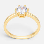 Anillo Circón Solitario