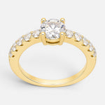 Anillo Circón Solitario 14