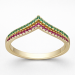 Anillo del Deseo Circones Multicolor