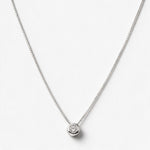 Collar Veneciano Punto De Luz Moissanita 4 mm