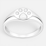 Anillo Sello Patita
