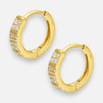 Argolla Huggie Circones 14 mm