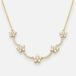 Collar Cadena de Flores Circones