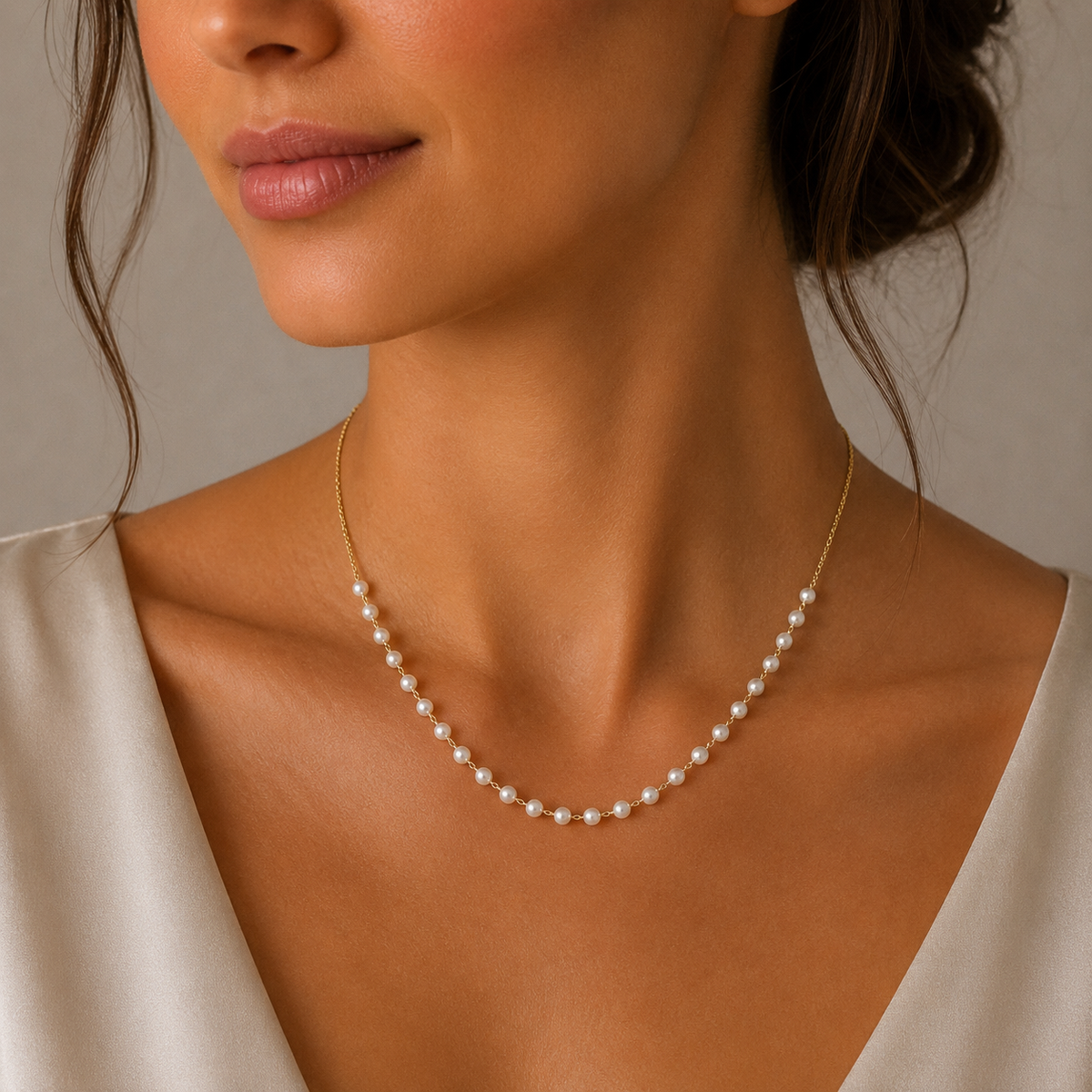 Collar Perlas