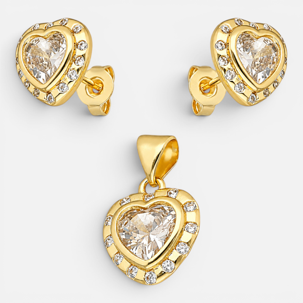 Conjunto Corazón Circones