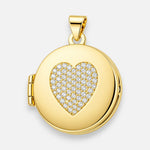 Colgante Corazón Relicario Circones