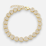 Pulsera Corazones Circones Sin Fin