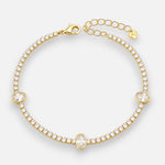 Pulsera Óvalos Circones Tenis