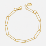 Pulsera Eslabones Facetados