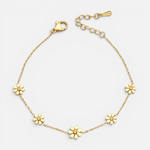 Pulsera Flores Esferas