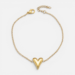Pulsera Corazón Chunky