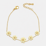 Pulsera Flores Esferas