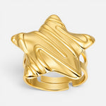 Anillo Maxi Estrella Facetada