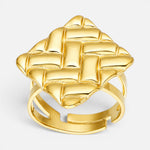 Anillo Rombo Chunky