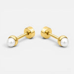 Aro con Tope Perla 3 mm