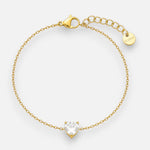 Pulsera Corazón Circón