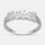 Anillo Mamá Corazón Circones