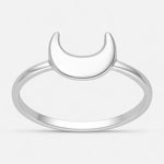 Anillo Media Luna Invertida