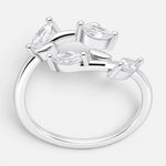 Anillo Midi Espigas Circones