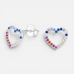 Aro Corazón Circones Multicolor