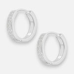 Argollas Huggie Circones 14 mm