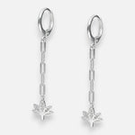 Argolla Clip Hoja Circones 12 mm