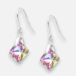 Aro Rombo Cristal Hecho con Swarovski® Tornasol
