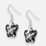 Aro Mariposa Hecho con Cristal Swarovski® Negro