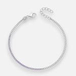 Pulsera Circones Tenis Lila