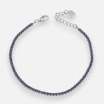 Pulsera Circones Tenis Zafiro