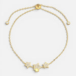 Pulsera Ajustable Estrellas Circones