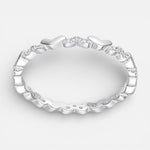 Anillo Corazones Circones