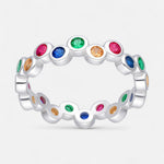 Anillo Circones Multicolor Sin Fin