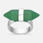 Anillo Cuarzo Jade