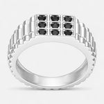 Anillo Sello Circones Ónix