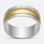 Anillo Compromiso Facetado con Oro