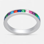 Anillo Cintillo Circones Sin Fin Multicolor