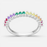 Anillo Cintillo Circones Multicolor