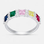 Anillo Cintillo Circones Multicolor