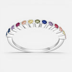 Anillo Cintillo Circones Multicolor