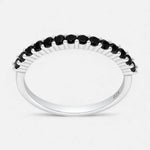 Anillo Cintillo Circones Ónix