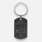 Llavero Calendario Personalizado 50x30 mm